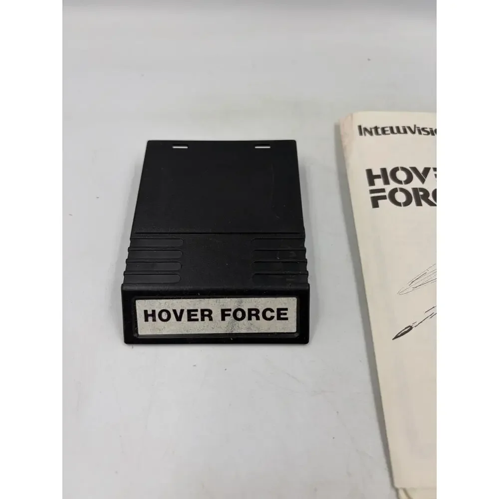 Vintage 1986 Intellivision INTV Hover Force Game Cartridge Box And Manual !!